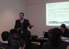 Adrián Contreras, coordinador del Consejo Federal de Turismo, en la presentación realizada en Corrientes.