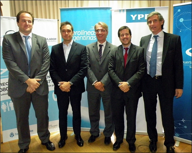 Guillermo Vitali, Manuel Baladron, Carlos Alfonsi, Mariano Recalde, Fernando Pelaez.
