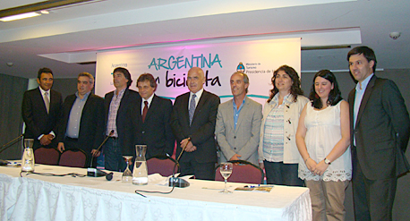 Presentaron el programa Argentina en Bicicleta