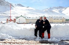 La nieve en Mendoza ya genera movimiento turístico - PENITENTES 1