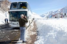 La nieve en Mendoza ya genera movimiento turístico - PENITENTES 7