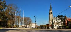 Plaza Mitre e Iglesia