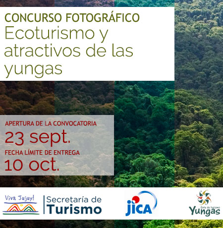 Concurso Fotográfico Ecoturismo y atractivos de las Yungas