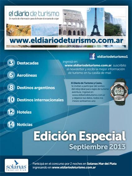 Guia Diario de Turismo Septiembre 2013