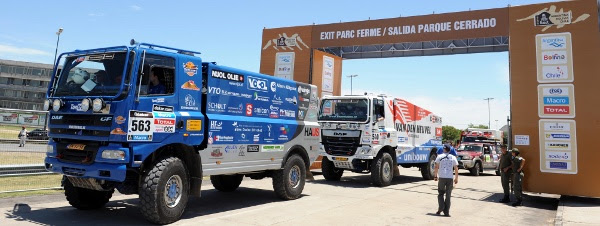 El gran despliegue del Dakar en City Center Rosario