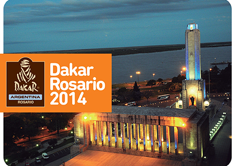 Rosario Largada del Dakar 2014