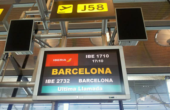 Iberia ofrece 202 vuelos por sentido a la semana entre Madrid y Barcelona, la mayor oferta aérea del mercado