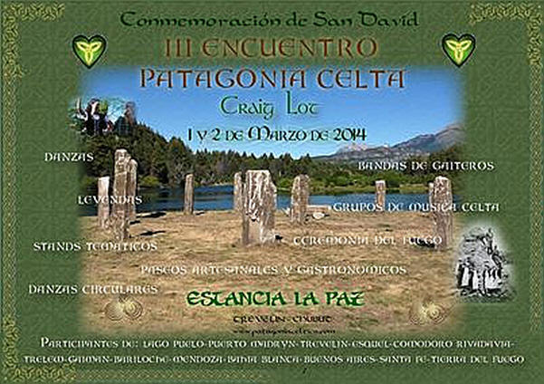 III Encuentro Patagonia Celta -III Celtic Patagonia Festival - Trevelin 2014