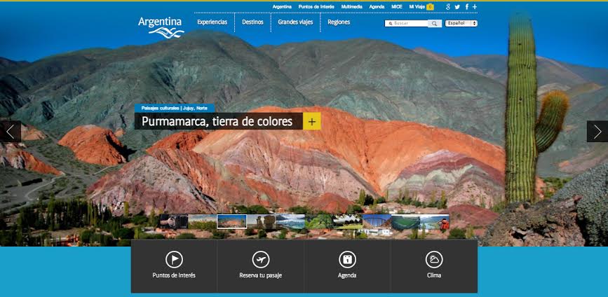 Argentina a la vanguardia del turismo online