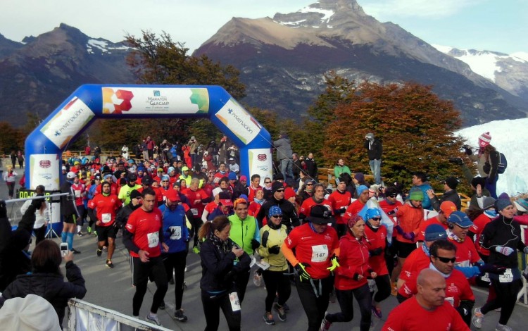3° Edición de la Media Maratón en el Glaciar Perito Moreno