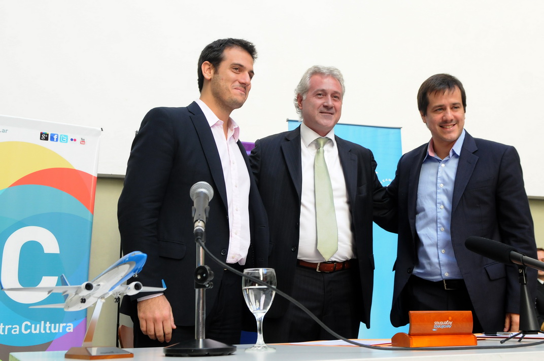 Alejandro Alvarez, Matías Patanian y Mariano Recalde