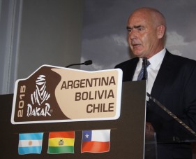 Enrique Meyer presentó el Dakar