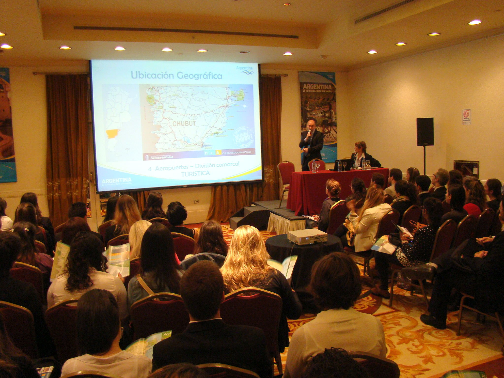 Patagonia se promocionó en el Workshop turístico de Fedecatur
