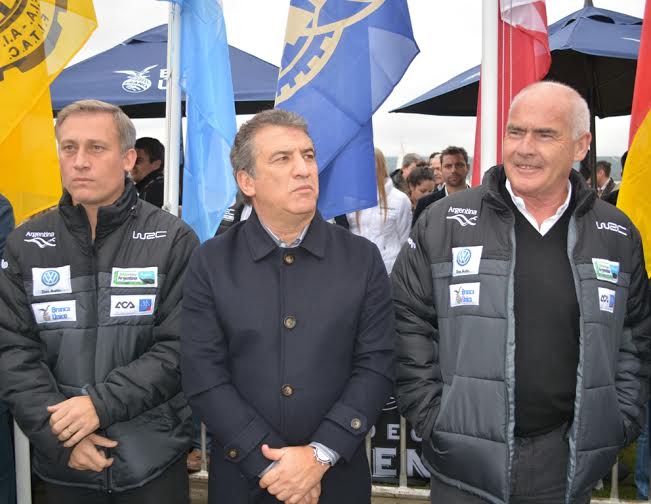Avilés, Urribarri y Enrique Meyer en el Mundial de Rally Argentina 2014