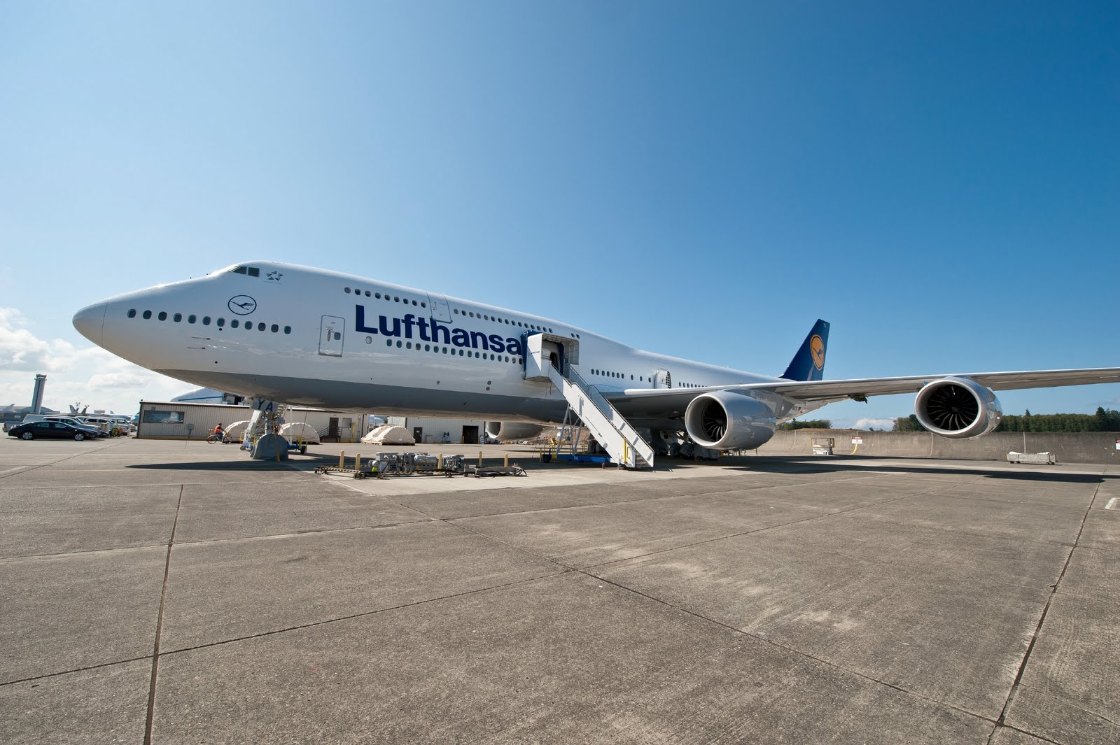 El nuevo Boeing 747-8 de Lufthansa