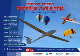 Anuncian el festival Aéreo organizado por la ANAC