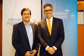 Aerolíneas Argentinas y Gol presentaron su acuerdo de vuelos en código compartido