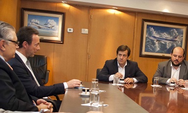Reunión entre el Presidente de Aerolíneas Argentinas y el CEO Airbus