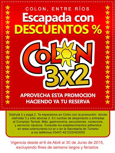 COLON DESCUENTOS 3X2