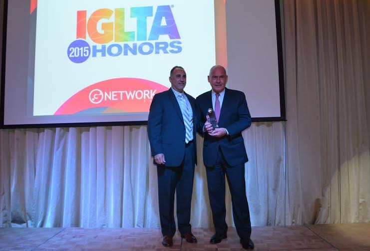 El premio fue entregado por el presidente de la IGLTA,  John Tanzella, en el marco del 8va Conferencia Internacional de Negocios y Turismo LGBT GNETWORK 360.