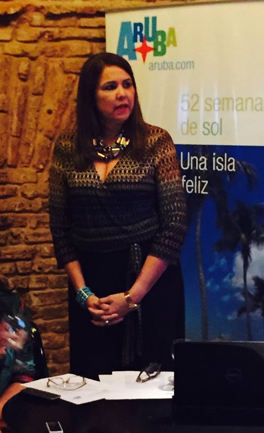 Miriam Dabian, Directora de Turismo de Aruba para Latinoamérica