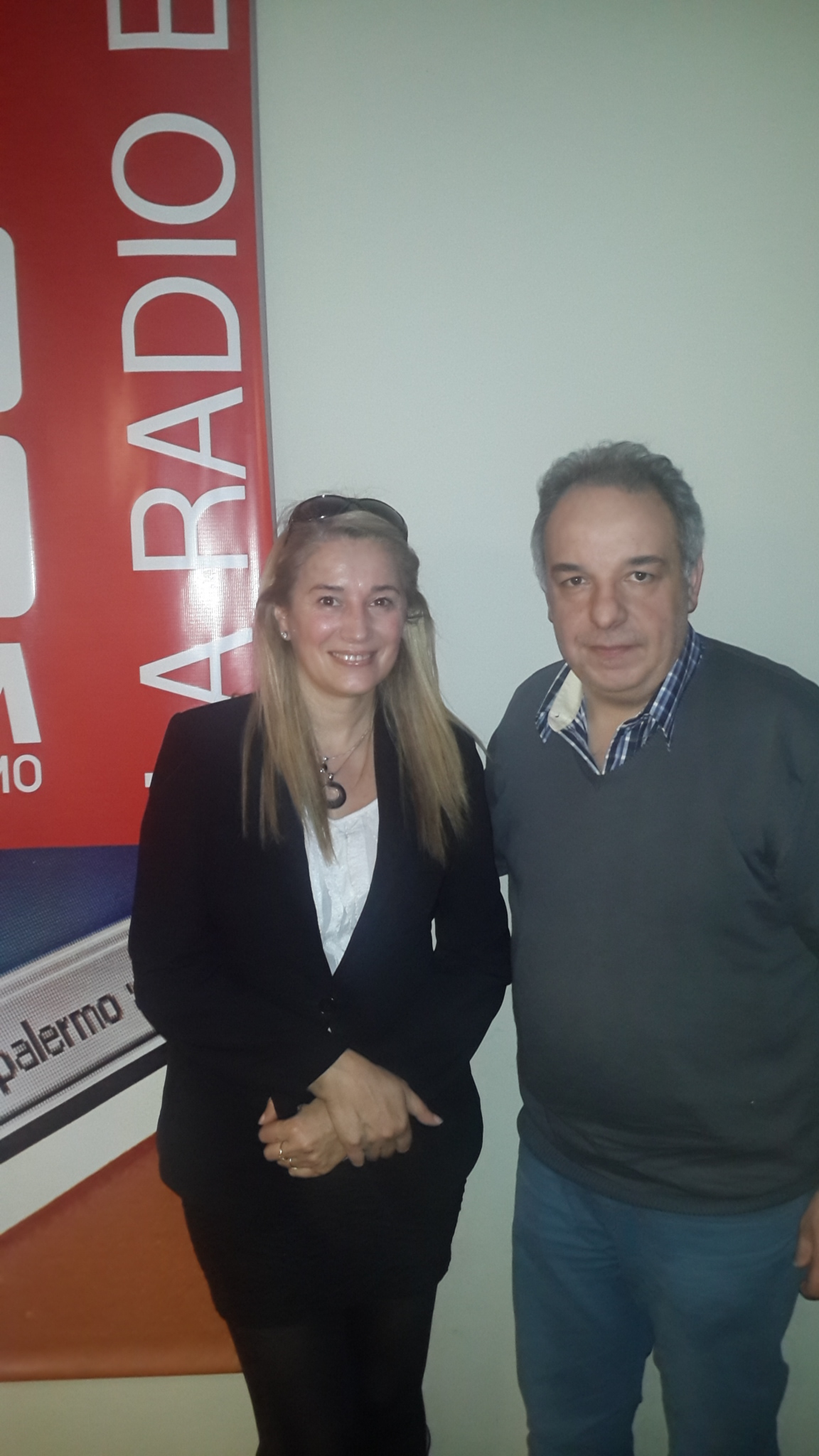 Francisco Simone junto a Patricia Giordano, representante comercial de Barceló Hotels & Resorts en Argentina