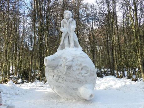 Festival de Esculturas en Nieve de Ushuaia