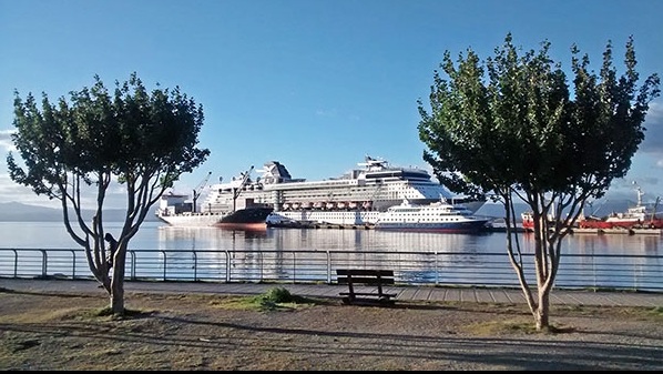 Ushuaia recibe al primer crucero de la temporada 2015-2016
