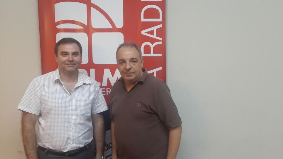 Gustavo Mesa y Francisco Simone en El Diario de Turismo Radio