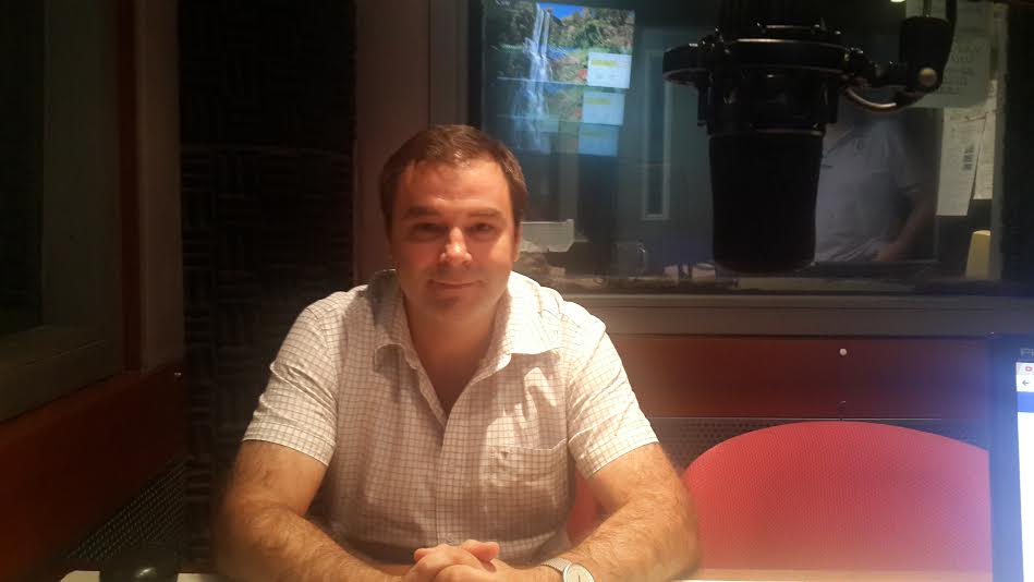  Gustavo Mesa, Gerente Comercial Latinoamérica de Bahía Principe, en estudios de El Diario de Turismo Radio