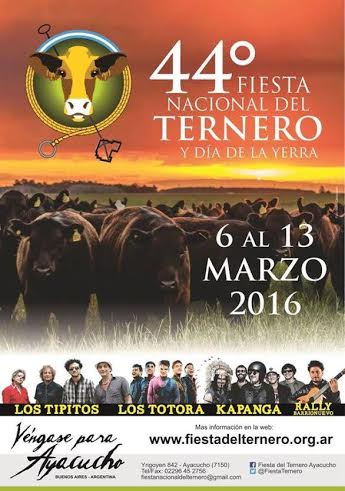 Fiesta Nacional del Ternero 2016