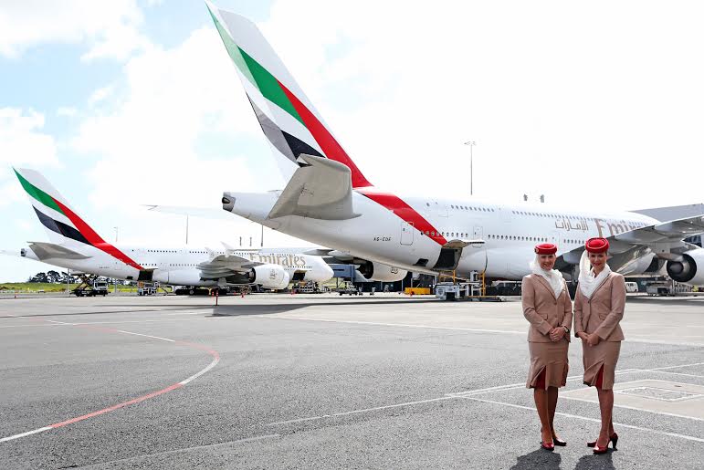 Emirates A380 trip