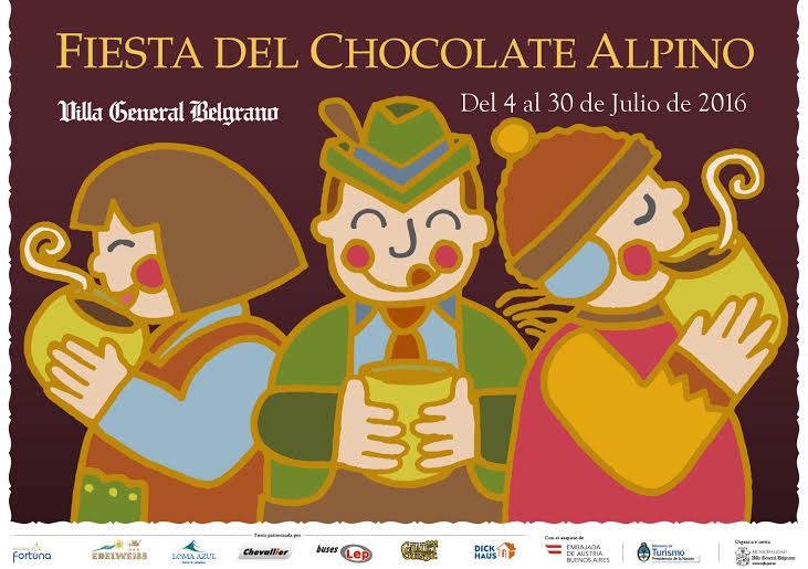 Fiesta del Chocolate Alpino AFICHE 2016
