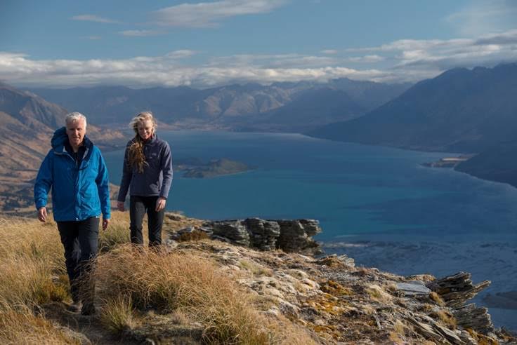 James Cameron y su esposa en Glenorchy Pasión por Nueva Zelanda.