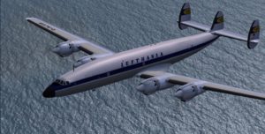 El primer avión utilizado por Lufthansa en sus vuelos a la Argentina