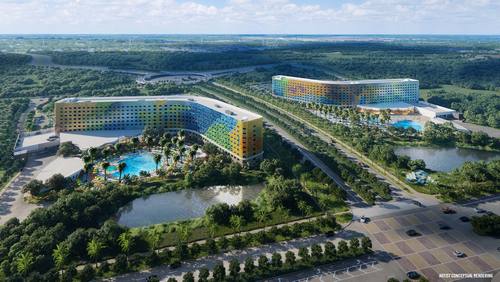 Universal Orlando Resort revela detalles estelares sobre sus dos hoteles nuevos, Universal Stella Nova Resort y Universal Terra Luna Resort