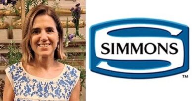 Betina D’Alesio difunde información sobre productos y novedades de Simmons Argentina